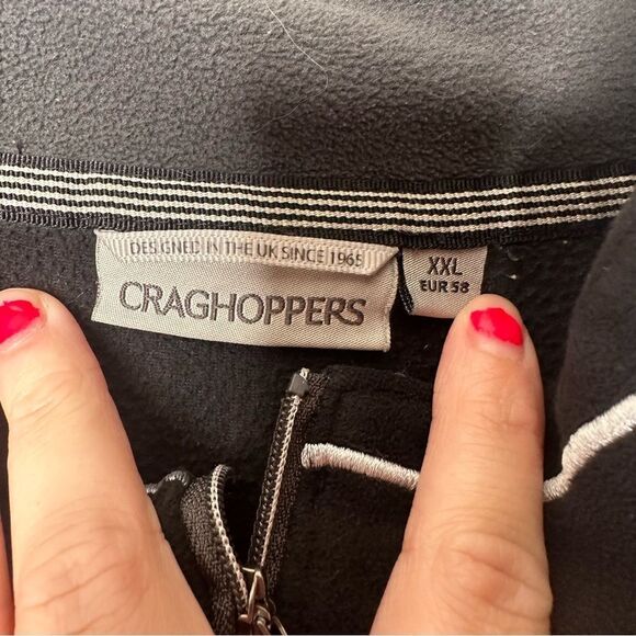 🔸BUNDLE ONLY🔸|EUC| CRAGHOPPERS Quarter Zip Fleece Pullover - Picture 6 of 7